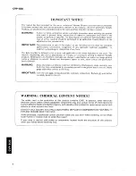 Предварительный просмотр 2 страницы Yamaha Clavinova CVP-83S Service Manual