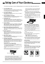 Предварительный просмотр 5 страницы Yamaha Clavinova CVP-89 Owner'S Manual