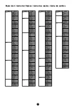 Предварительный просмотр 11 страницы Yamaha Clavinova CVP-900 Data List