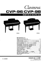 Yamaha Clavinova CVP-96 Service Manual предпросмотр