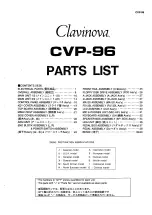 Preview for 87 page of Yamaha Clavinova CVP-96 Service Manual