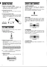 Preview for 4 page of Yamaha Clavinova YP-40 Owner'S Manual