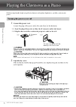 Предварительный просмотр 14 страницы Yamaha Clavinova Owner'S Manual