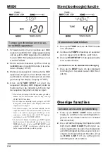 Preview for 58 page of Yamaha ClickStation CLST-100 Owner'S Manual