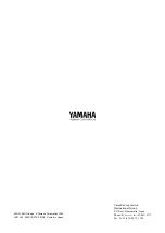 Предварительный просмотр 16 страницы Yamaha CNR-35 3 CNR-55 Owner'S Manual