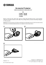 Yamaha Connector Protector Manual preview