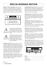 Preview for 2 page of Yamaha CP1 Owner'S Manual