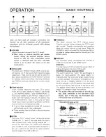 Preview for 5 page of Yamaha CP11 Operating Manual