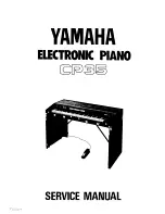 Предварительный просмотр 1 страницы Yamaha CP35 Service Manual