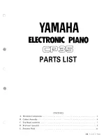 Предварительный просмотр 21 страницы Yamaha CP35 Service Manual