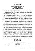 Предварительный просмотр 57 страницы Yamaha CP4 Stage Owner'S Manual