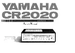 Yamaha CR-2020 Owner'S Manual предпросмотр