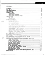 Предварительный просмотр 2 страницы Yamaha CR-600 Service Manual