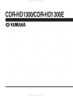 Предварительный просмотр 71 страницы Yamaha CRD-HD1300 Service Manual