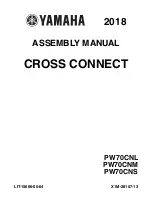 Yamaha CROSS CONNECT Series Assembly Manual preview