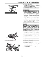 Предварительный просмотр 12 страницы Yamaha CROSS CONNECT Series Assembly Manual