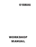 Preview for 1 page of Yamaha Crux S Workshop Manual