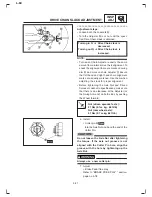 Preview for 61 page of Yamaha Crux S Workshop Manual