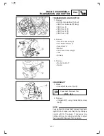 Preview for 85 page of Yamaha Crux S Workshop Manual