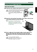 Preview for 19 page of Yamaha CRW-2100E Series Owner'S Manual