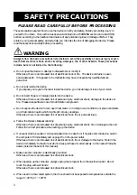 Preview for 6 page of Yamaha CRW2100S - CRW - CD-RW Drive Owner'S Manual