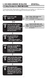 Preview for 8 page of Yamaha CRW2100SZ - CRW - CD-RW Drive Quick Start Manual