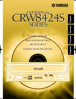 Preview for 1 page of Yamaha CRW3200EZ Owner'S Manual