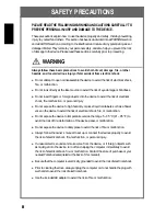 Preview for 6 page of Yamaha CRW3200IX Series Owner'S Manual