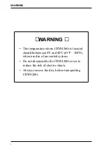 Preview for 4 page of Yamaha CRW4260t-B User Manual