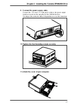 Предварительный просмотр 17 страницы Yamaha CRW4260t-B User Manual