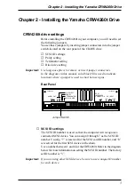 Preview for 11 page of Yamaha CRW4260T - CRW - CD-RW Drive User Manual