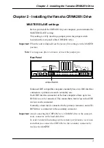 Предварительный просмотр 11 страницы Yamaha CRW4261t-NB User Manual