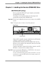 Предварительный просмотр 11 страницы Yamaha CRW4416E - CRW - CD-RW Drive User Manual