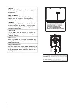 Preview for 2 page of Yamaha CRX-040 Owner'S Manual