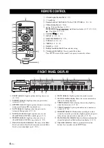 Preview for 10 page of Yamaha CRX-040 Owner'S Manual