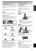 Preview for 53 page of Yamaha CRX-040 Owner'S Manual