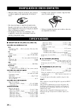 Предварительный просмотр 112 страницы Yamaha CRX-040 Owner'S Manual