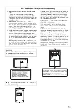 Предварительный просмотр 3 страницы Yamaha CRX-330 Owner'S Manual