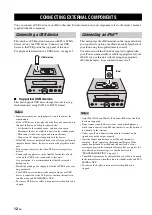 Preview for 16 page of Yamaha CRX-330 Owner'S Manual