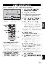 Предварительный просмотр 17 страницы Yamaha CRX-330 Owner'S Manual