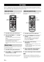 Предварительный просмотр 22 страницы Yamaha CRX-330 Owner'S Manual