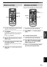 Предварительный просмотр 23 страницы Yamaha CRX-330 Owner'S Manual