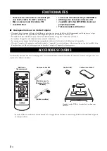 Предварительный просмотр 36 страницы Yamaha CRX-330 Owner'S Manual