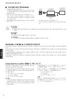 Preview for 2 page of Yamaha CRX-330 Service Manual