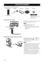 Предварительный просмотр 6 страницы Yamaha CRX-332BL Owner'S Manual