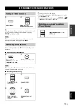 Preview for 16 page of Yamaha CRX-550 Owner'S Manual