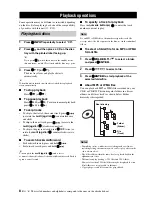 Предварительный просмотр 10 страницы Yamaha CRX-D430 Owner'S Manual