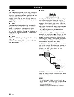 Предварительный просмотр 22 страницы Yamaha CRX-D430 Owner'S Manual