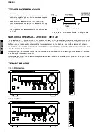 Preview for 2 page of Yamaha CRX-E100 Service Manual