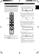 Предварительный просмотр 14 страницы Yamaha CRX-E150 Owner'S Manual